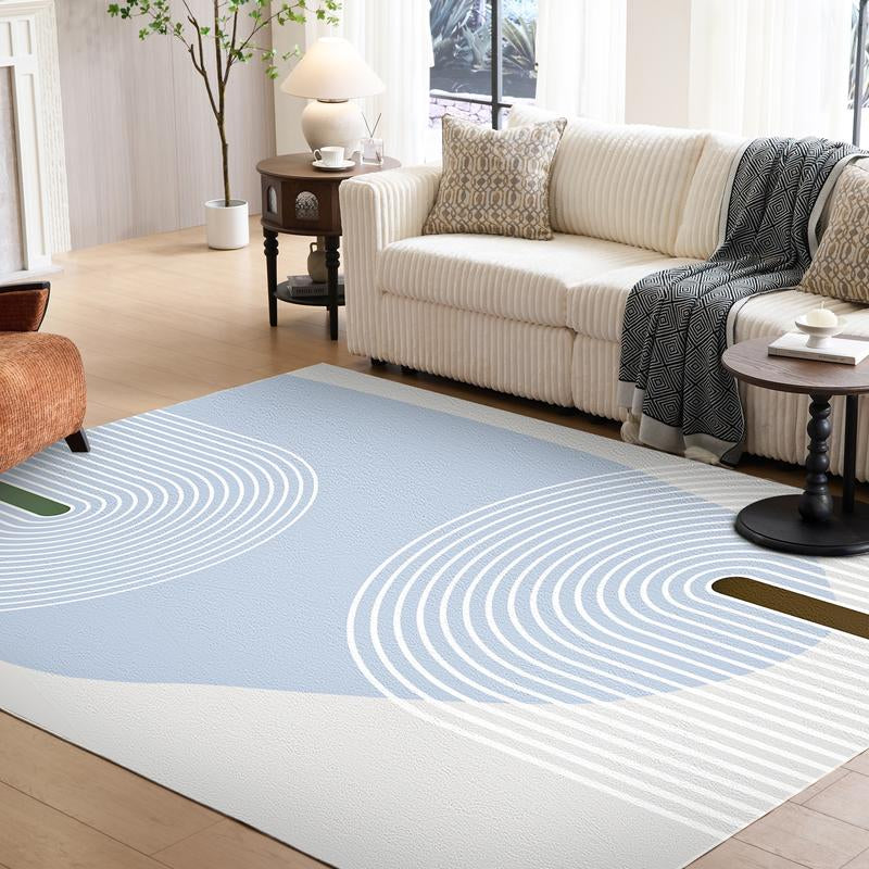 Vipfree 8X10Ft Polka Dot Bohemian Rug 35 Patterns Super Soft Non-Slip Foldable Washable for Living Room Entryway Bedroom Kitchen Corridor Kid & Pet Friendly Stain-Resistant Machine Washable Easy Fit under Furniture