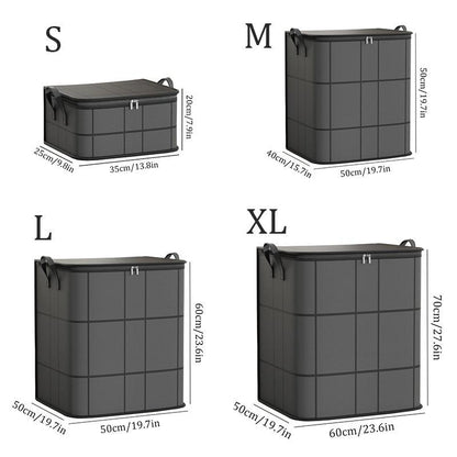 Large Capacity Clothes Storage Bag, 1 Count Foldable Clothes Storage Organizer, Multipurpose Storage Bag for Home Bedroom Dormitory