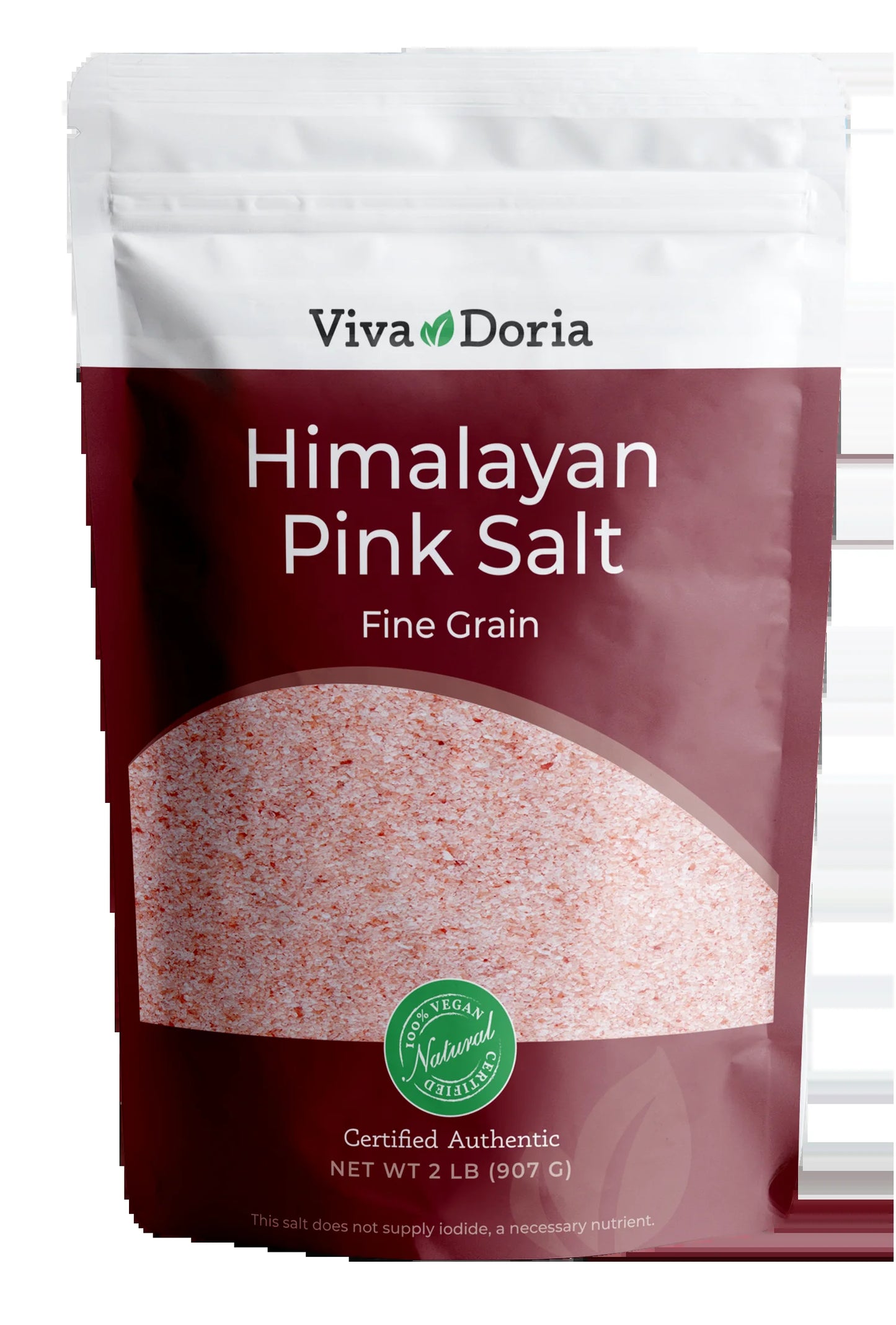 Himalayan Pink Salt Fine Grain Crystal Sea Salt, 2Lbs