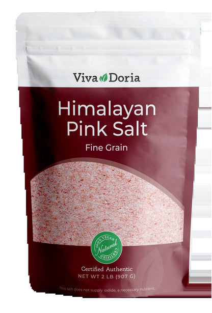 Himalayan Pink Salt Fine Grain Crystal Sea Salt, 2Lbs