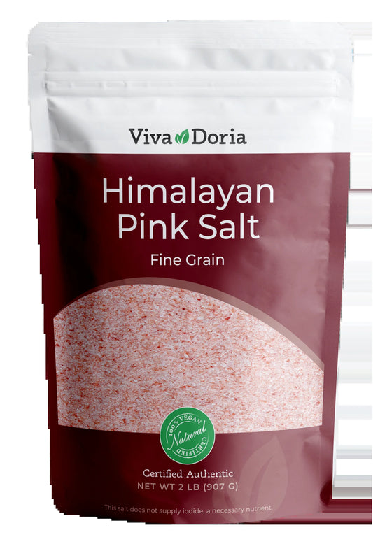 Himalayan Pink Salt Fine Grain Crystal Sea Salt, 2Lbs