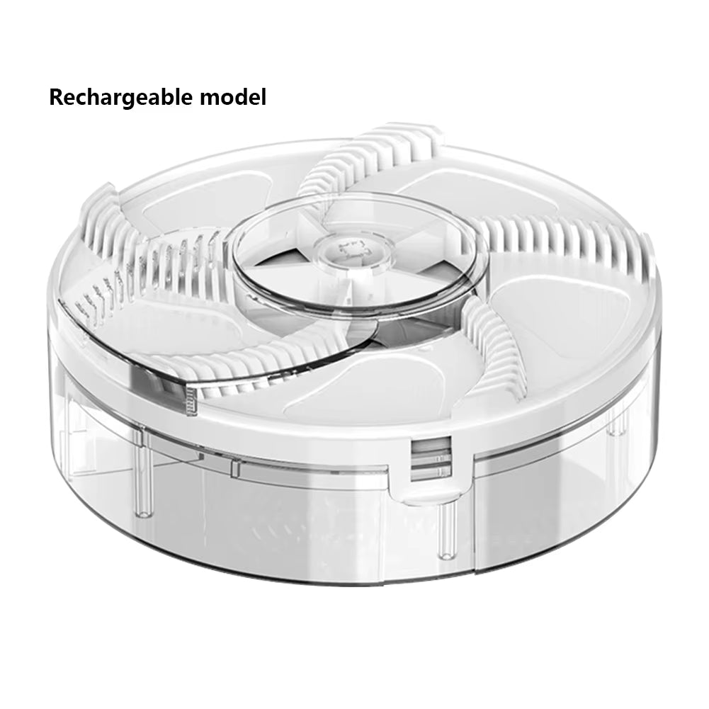 Automatic Fly Control Repeller Insect Pest Catcher High Efficiency Rotating Fly Catcher Home Kitchen Flytrap Rechargeable/Plugin
