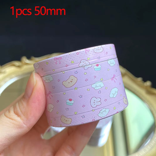 1Pcs Pink Grinder Crusher Spice Mill 40Mm/50Mm Smoking Accessories Girly Gift Birthday Present