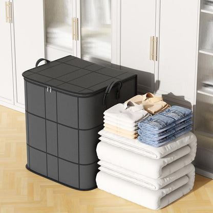 Large Capacity Clothes Storage Bag, 1 Count Foldable Clothes Storage Organizer, Multipurpose Storage Bag for Home Bedroom Dormitory