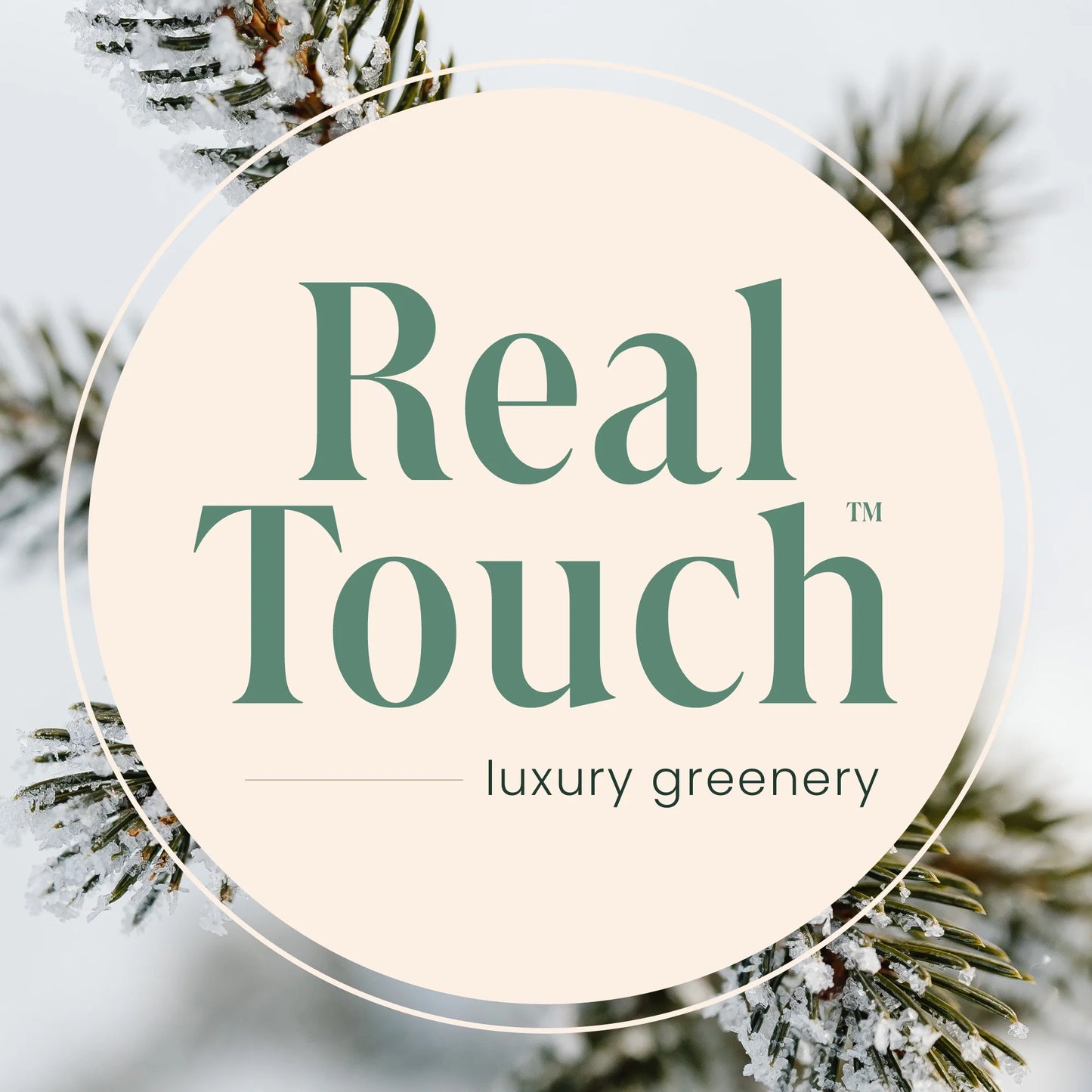 Real Touch™️ Pre-Lit Washington Frasier Fir Artificial Christmas Wreath - 36" - Clear