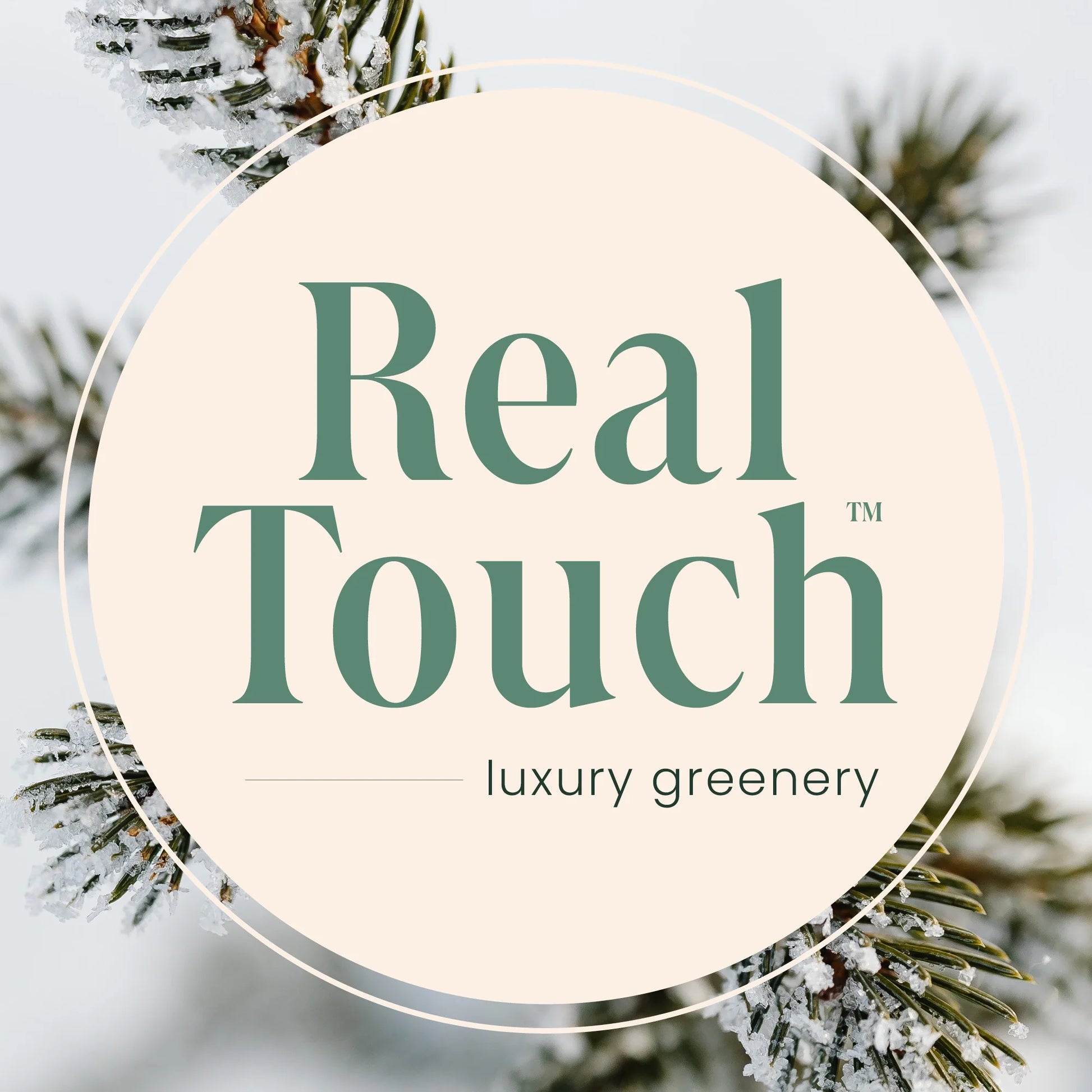 Real Touch™️ Pre-Lit Washington Frasier Fir Artificial Christmas Wreath - 36" - Clear