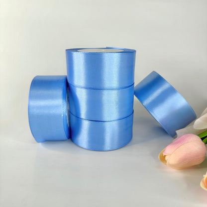 Eternal Roses Satin Ribbon - 25 Yards, 1.5" Width, 5 Rolls, Multi-Purpose Decorative Ribbon Rosas Eterna