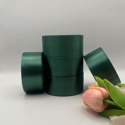 Eternal Roses Satin Ribbon - 25 Yards, 1.5" Width, 5 Rolls, Multi-Purpose Decorative Ribbon Rosas Eterna