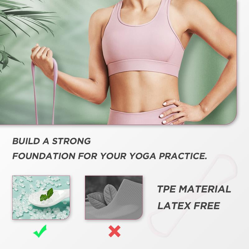 [Dealsforyoudays] KEEP 8-Shaped Resistance Band, Elastic Band for Home Fitness, Stretch Leg Arm Strength Training Band, Exercise Equipment for Home Gym, Yoga