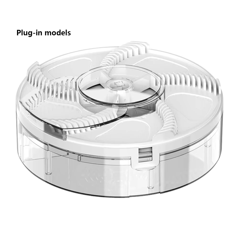 Automatic Fly Control Repeller Insect Pest Catcher High Efficiency Rotating Fly Catcher Home Kitchen Flytrap Rechargeable/Plugin