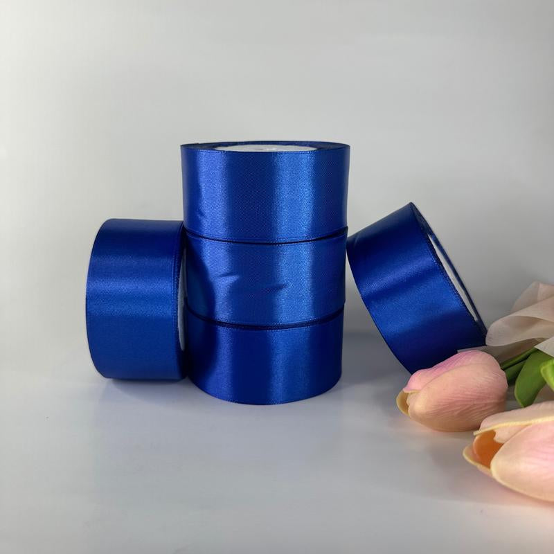 Eternal Roses Satin Ribbon - 25 Yards, 1.5" Width, 5 Rolls, Multi-Purpose Decorative Ribbon Rosas Eterna