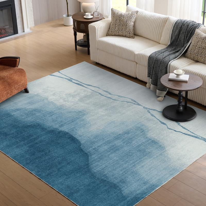 Vipfree 8X10Ft Polka Dot Bohemian Rug 35 Patterns Super Soft Non-Slip Foldable Washable for Living Room Entryway Bedroom Kitchen Corridor Kid & Pet Friendly Stain-Resistant Machine Washable Easy Fit under Furniture