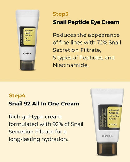 COSRX All about Snail Korean Skincare CLEARENCE SALE BUY 2 GET 1 FREE Exp 250620