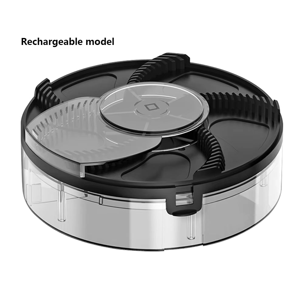 Automatic Fly Control Repeller Insect Pest Catcher High Efficiency Rotating Fly Catcher Home Kitchen Flytrap Rechargeable/Plugin