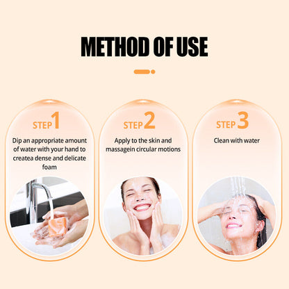 Tumeric Soap Skin Whitening Dark Spots Lightening Acne Brightening Turmeric 100G