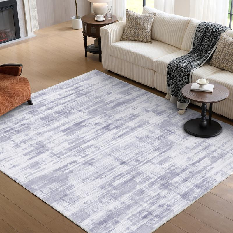 Vipfree 8X10Ft Polka Dot Bohemian Rug 35 Patterns Super Soft Non-Slip Foldable Washable for Living Room Entryway Bedroom Kitchen Corridor Kid & Pet Friendly Stain-Resistant Machine Washable Easy Fit under Furniture