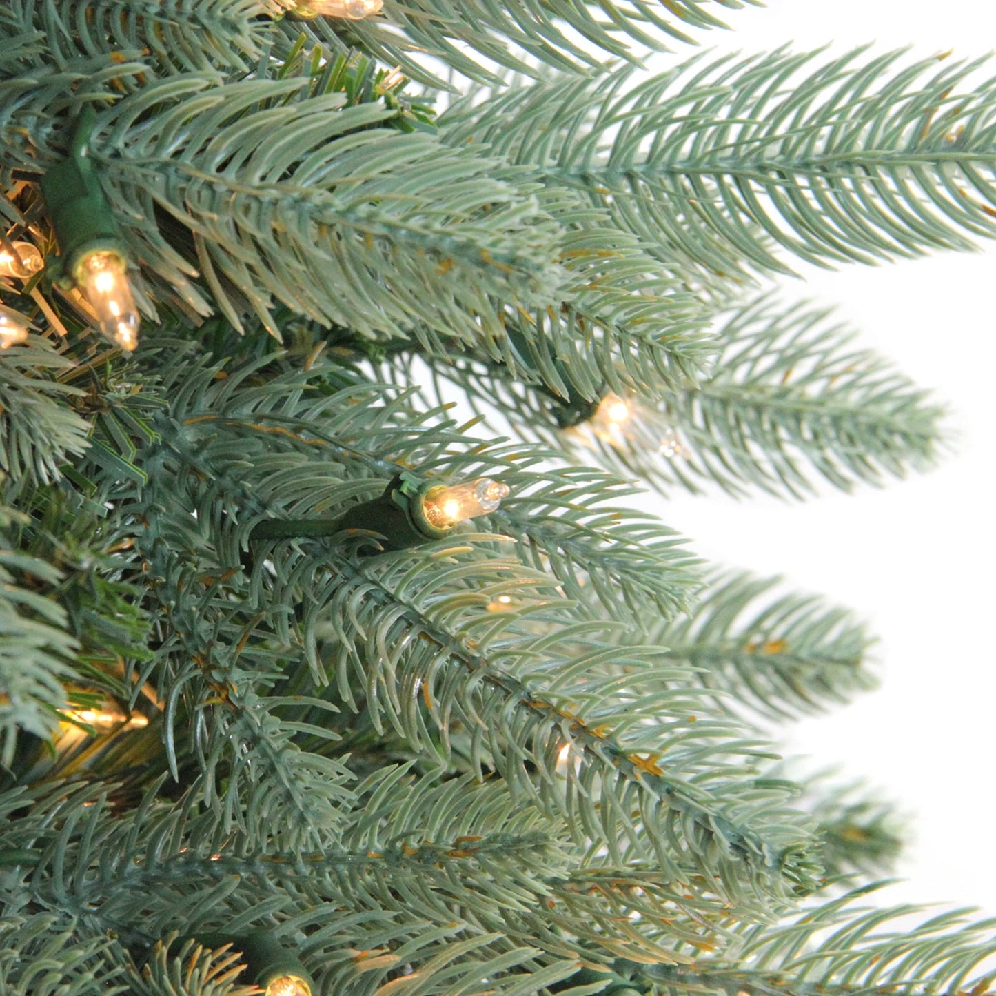 Real Touch™️ Pre-Lit Washington Frasier Fir Artificial Christmas Wreath - 36" - Clear