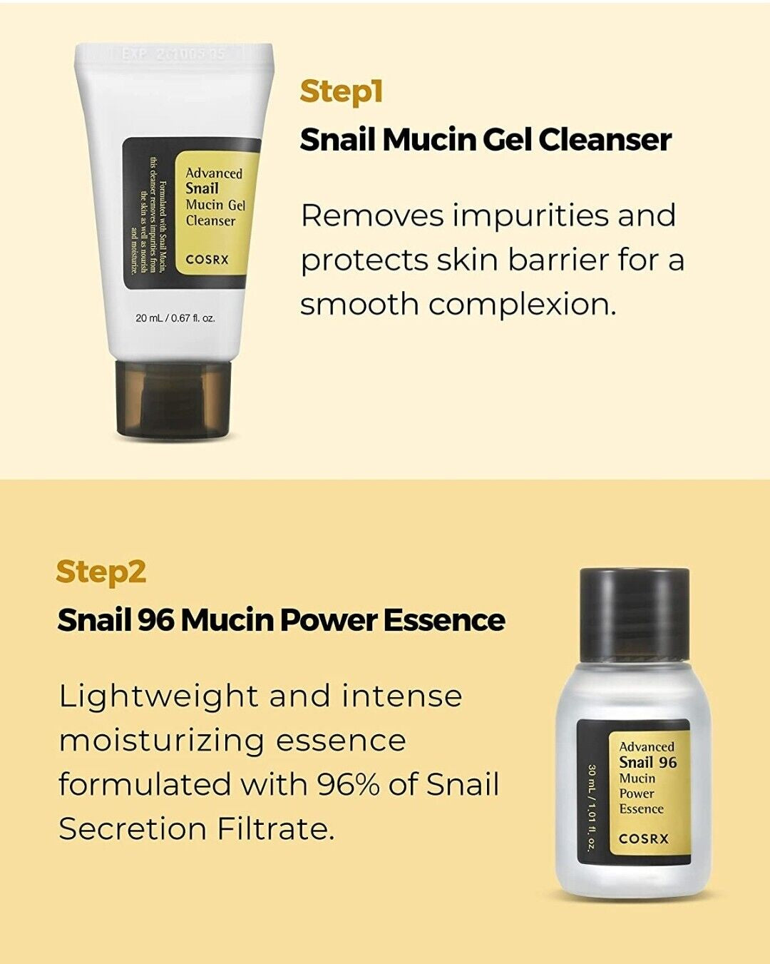 COSRX All about Snail Korean Skincare CLEARENCE SALE BUY 2 GET 1 FREE Exp 250620