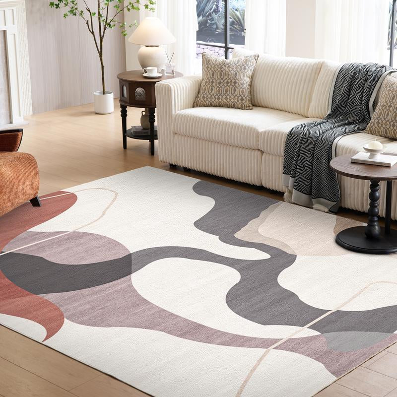 Vipfree 8X10Ft Polka Dot Bohemian Rug 35 Patterns Super Soft Non-Slip Foldable Washable for Living Room Entryway Bedroom Kitchen Corridor Kid & Pet Friendly Stain-Resistant Machine Washable Easy Fit under Furniture
