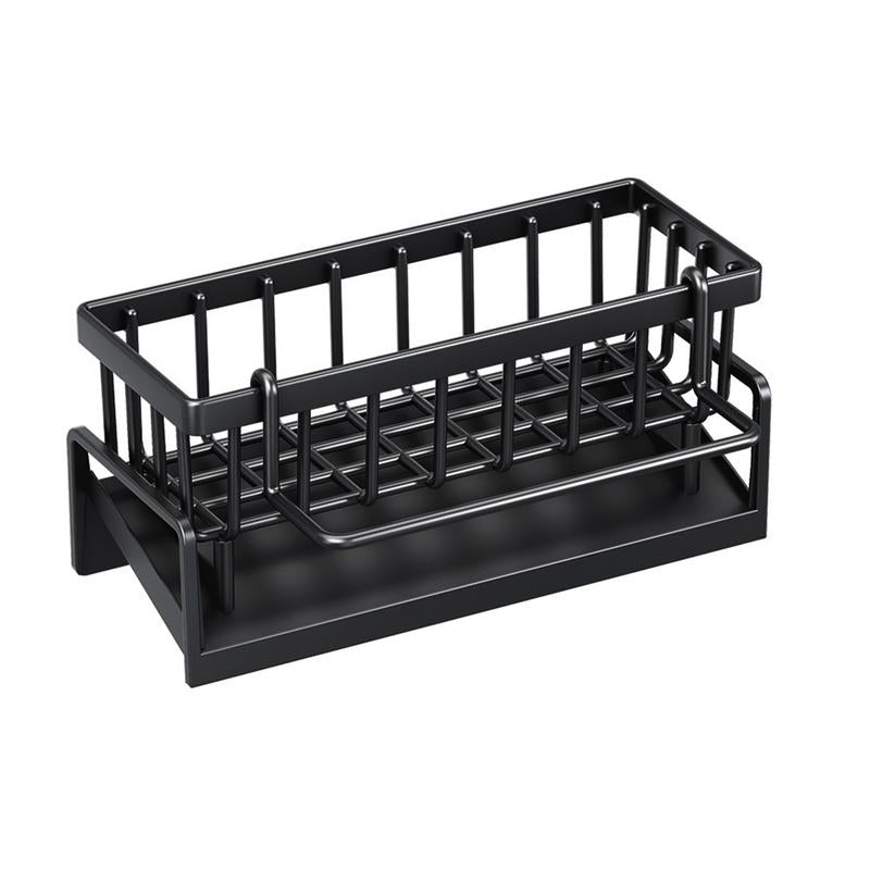 Sink Drain Rack, Kitchen Metal Sponge Drain Holder, Multifunctional Storage Rack for Home, Storage Organizer, Kitchen Essentials & Accessories