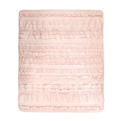Belle Pink Blush Throw