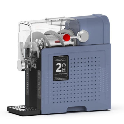 Bizaura Slushie Machine: Fathersdaygift No Ice Needed All-In-One Slushy Maker for Home, Real-Time Temp Display, Auto-Clean, 6 Preset | Frozen Margaritas, Cocktails, Frappés, Ice Cream, Smoothies, Milkshakes,Summer Parties